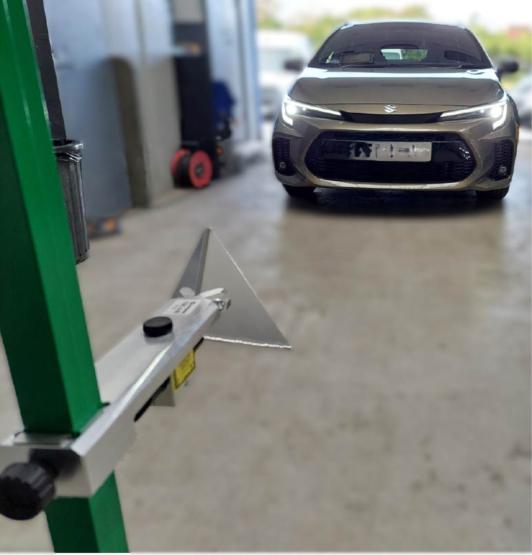 DDV technician performing calibration